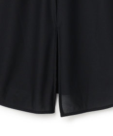 ICB L 【マシンウォッシャブル可】ライトトリコット バックスリット入り長袖プルオーバー