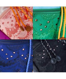 tsumori chisato CARRY スカラップレース ショルダーバッグ 【おしゃれな刺繍＆スポーティーな雰囲気をミックス】