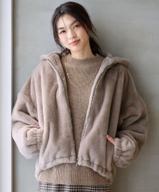 ANY 【手洗い可】ファーブルゾン