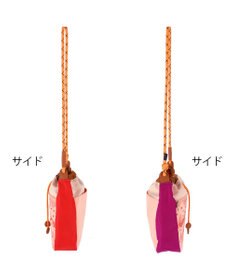 tsumori chisato CARRY スカラップレース ショルダーバッグ 【おしゃれな刺繍＆スポーティーな雰囲気をミックス】