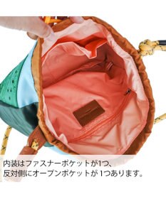 tsumori chisato CARRY スカラップレース ショルダーバッグ 【おしゃれな刺繍＆スポーティーな雰囲気をミックス】