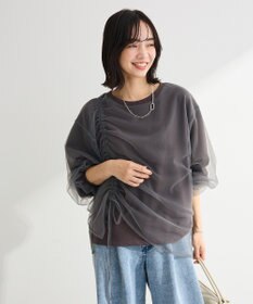 Green Parks シャーリングチュールドッキングプルオーバー