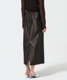 GRACE CONTINENTAL コーティングラップスカート