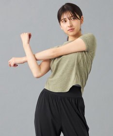Chacott Chacott BALANCE PeachMoku コンパクトTシャツ
