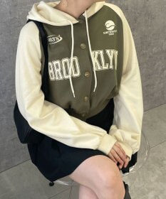 WEGO カレッジカットパーカー