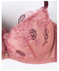 AMPHI ノンワイヤーブラ 谷間をメイク 脇高設計 A~Gカップまで対応 大きいサイズ 【BRAGENIC ブラジェニック 脇高細見えタイプ】 ブラジャー ブラ BMI353 アンフィ／ワコール