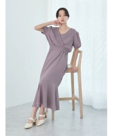 earth music&ecology ＳＥＴ２点カシュクールプルオーバー＋ワンピース