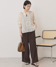 AMERICAN HOLIC スキッパーレースブラウス