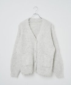 WEGO 【軽量】ブラッシュニットBIGカーディガン