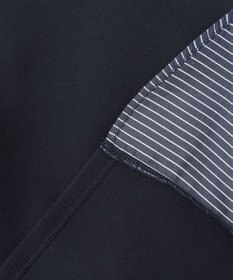 ANY SIS 【洗える】異素材コンビペプラム トップス