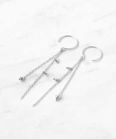 TOCCA 【WEB限定】SEEDS PIERCED EARRINGS K10ホワイトゴールドピアス