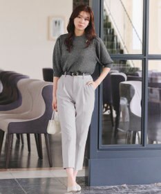 Tiaclasse 【洗える】ラメニットトップス