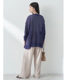 earth music&ecology シアーＢＩＧカーディガン