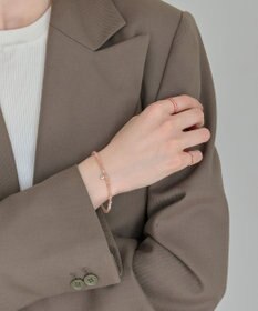 Phoebe ウィスパーストーンブレスレット　ピンク/天然石