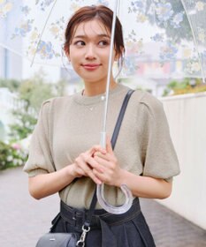 Tiaclasse 【洗える】ラメニットトップス