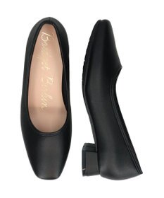 Bridget Birkin 【Bridget Birkin】晴雨兼用プレーンスクエアパンプス