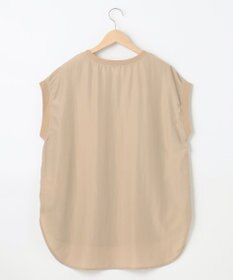 SHARE PARK LADIES ライトタッチ裾テールロゴTシャツ