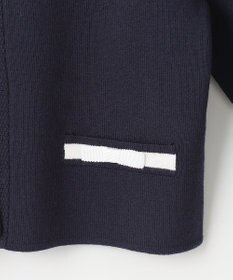 組曲 KIDS 【110-140cm】ラウンドカラー ニットジャケット