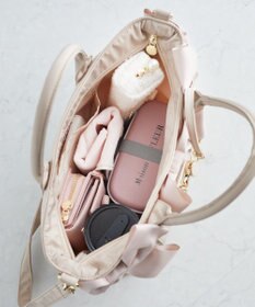 Maison de FLEUR ボリュームリボン2Wayトートバッグ