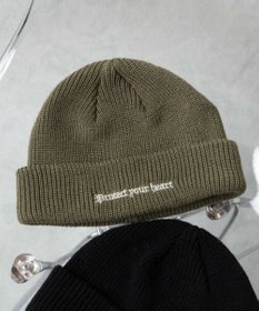 WEGO 【ユニセックス着用ITEM】ロゴショートビーニー