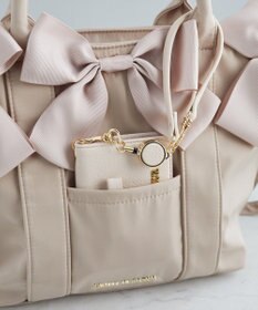 Maison de FLEUR ボリュームリボン2Wayトートバッグ