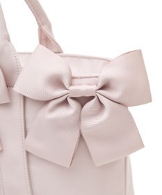 Maison de FLEUR ボリュームリボン2Wayトートバッグ