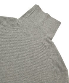 Green Parks チクチクしないリブタートルニットプルオーバー