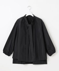 23区 【R(アール)】ポリエステルシルクタフタ ボウタイ ブラウス