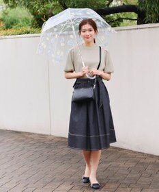 Tiaclasse 【洗える】ラメニットトップス