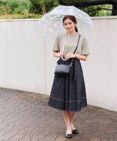 Tiaclasse 【洗える】ラメニットトップス