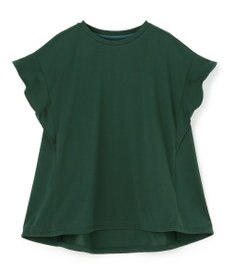 UNFILO プレーティング フレアスリーブ Tシャツ グリーン