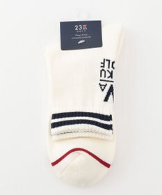 23区GOLF 【MEN】ロゴハーフソックス