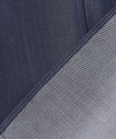 UNFILO シャンブレーデニム ショルダータックブラウス