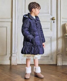 ANY KIDS 【フード取り外し/洗濯機可能】Aラインコート