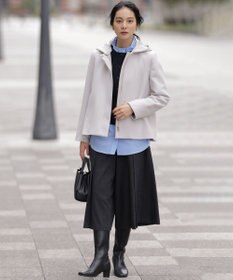 組曲 L ウールモッサ ショートコート