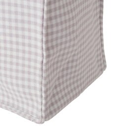 Maison de FLEUR ギンガムリボンスクエアトートバッグ