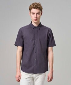 JOSEPH HOMME 【WEB・一部店舗限定】 ドライサッカーストレッチ　半袖レギュラーカラーシャツ