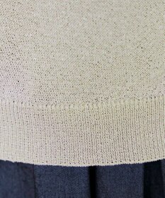 Tiaclasse 【洗える】ラメニットトップス