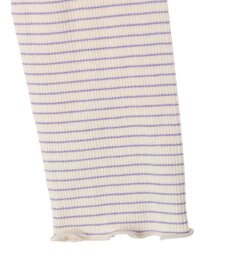 earth music&ecology マイクロボーダーリブプルオーバー