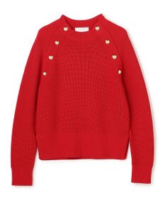 BEIGE， HELIODOR / スポンディッシュマリンボタンニット