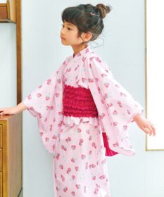 ANY KIDS 【洗濯機可能/簡単着付け】2WAY セパレート浴衣セット