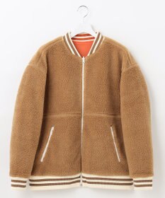 PW CIRCULUS 【MEN】【撥水/防風】リバーシブル ボア ジップアップ ブルゾン