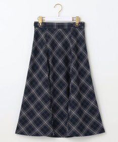 ANY SIS 【洗える】ベルトポイントフレア スカート