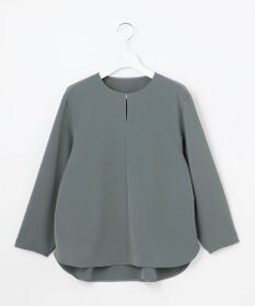 23区 【洗える】2WAYストレッチツイル ブラウス