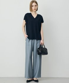 ICB L 【先行予約】ワッシャーツイル ワイドストレートパンツ