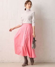 組曲 MINA六分袖タートルネック ニット