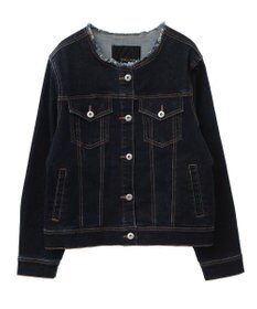 YECCA VECCA ノーカラーストレッチGジャン