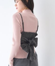 earth music&ecology ２ＷＡＹドットリボンビスチェ