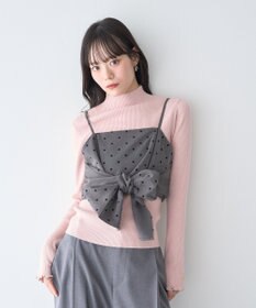 earth music&ecology ２ＷＡＹドットリボンビスチェ