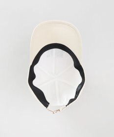 AURORA 【 LANVIN COLLECTION（ランバン コレクション） 】ＪLロゴ刺しゅうキャップ